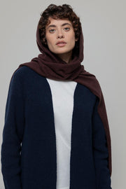 Sciarpa-cappuccio Cashmere Ilenia - Rifò Lab Moda circolare made in Italy