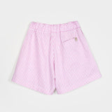 Pantaloncini Boxer Donna a Righe Rosa  Cotone Inghirami Allegra Gialli - Rifò Lab Moda circolare made in Italy
