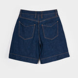 Shorts Donna Pantaloncini Jeans Riciclato Blu Enrica  - Rifò Lab Moda circolare made in Italy