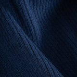 Cardigan con Bottoni Donna Lana Extrafine Sonia  - Rifò Lab Moda circolare made in Italy
Blu Abisso