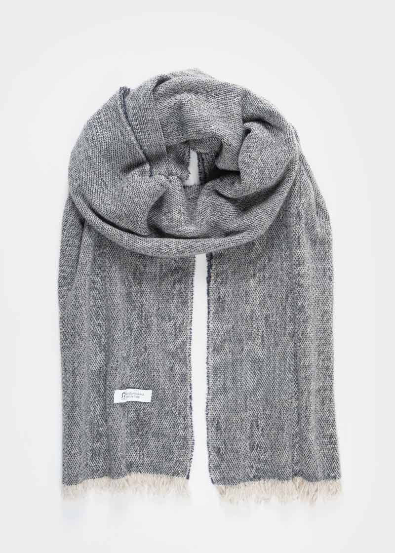 Stola Donna Uomo Pashmina Cashmere Rigenerato Zefiro - Rifò Lab Moda circolare made in Italy