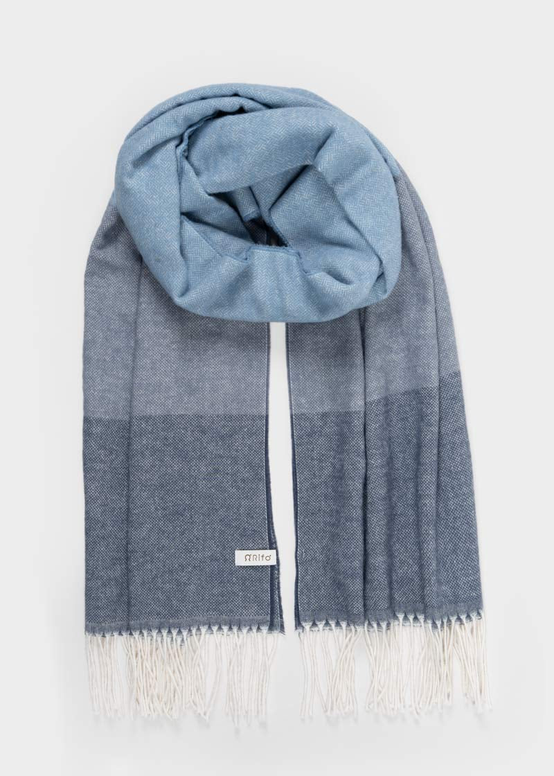Stola Scialle Donna Cotone Rigenerato Noemi- Rifò Lab Moda circolare made in Italy 