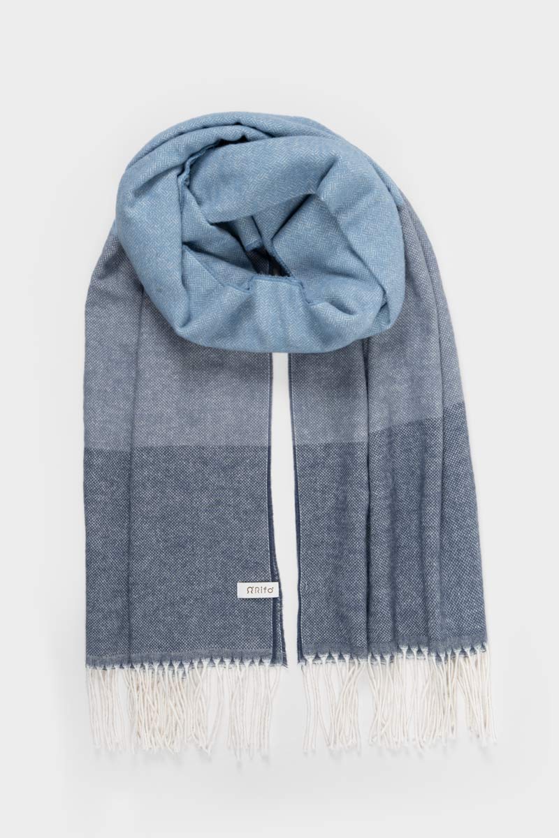 Stola Scialle Donna Cotone Rigenerato Noemi- Rifò Lab Moda circolare made in Italy 