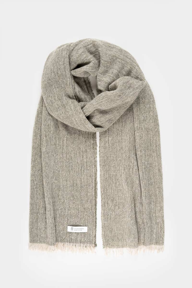 Stola Donna Uomo Pashmina Cashmere Rigenerato Zefiro - Rifò Lab Moda circolare made in Italy