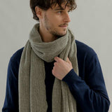Stola Donna Uomo Pashmina Cashmere Rigenerato Zefiro - Rifò Lab Moda circolare made in Italy