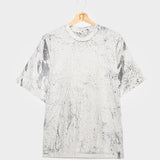 Grigio Onice | T-Shirt Oversize Unisex Cotone Rigenerato Raku