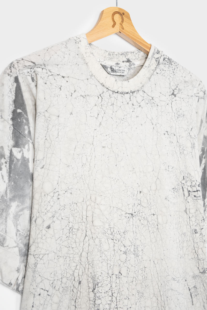 Grigio Onice | T-Shirt Oversize Unisex Cotone Rigenerato Raku