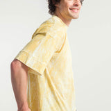 Giallo Citrina | T-Shirt Oversize Unisex Cotone Rigenerato Raku