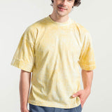 Giallo Citrina | T-Shirt Oversize Unisex Cotone Rigenerato Raku