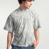 Grigio Onice | T-Shirt Oversize Unisex Cotone Rigenerato Raku