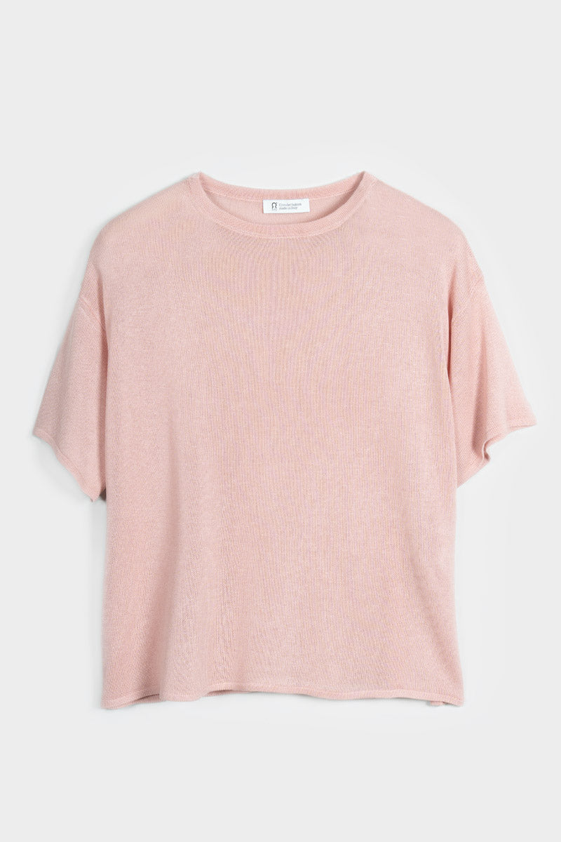 T-Shirt Donna Viscosa Virginia Rosa