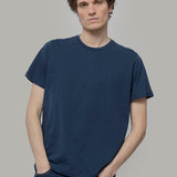 Blu Balena | tshirt cotone organico e cotone rigenerato uomo