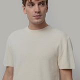 T-Shirt Uomo Cotone Rigenerato Mattia Bianco