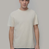 T-Shirt Uomo Cotone Rigenerato Mattia Bianco