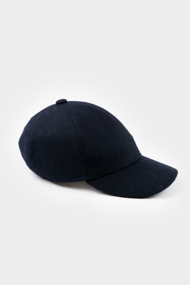 Blu Marina | Cappello baseball lana rigenerata