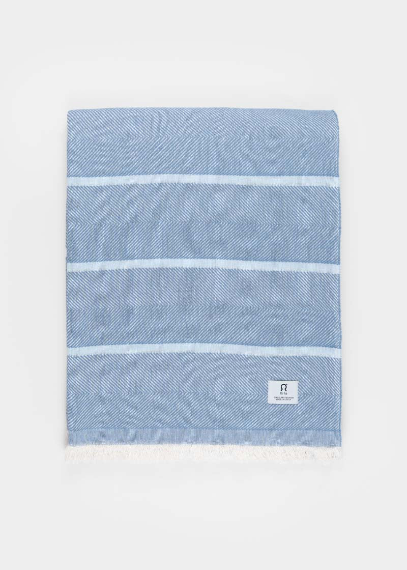 Telo Mare Cotone Rigenerato Aquilone - Rifò Lab Moda circolare made in Italy