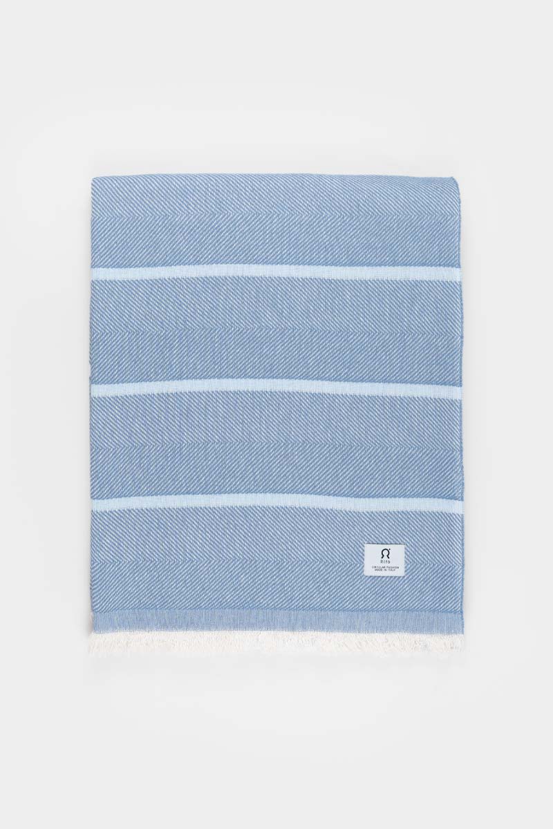 Telo Mare Cotone Rigenerato Aquilone - Rifò Lab Moda circolare made in Italy