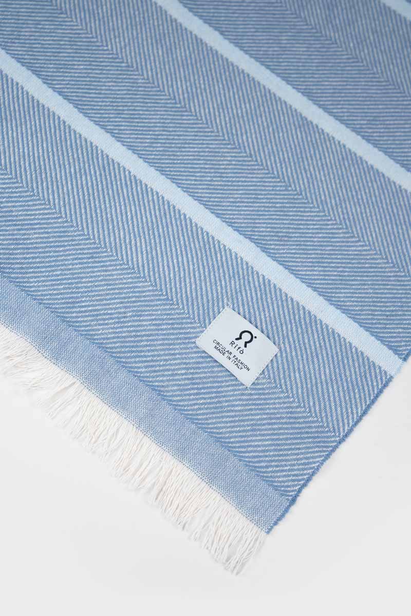 Telo Mare Cotone Rigenerato Aquilone - Rifò Lab Moda circolare made in Italy