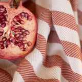 Rosso Deserto | Telo Mare Cotone Rigenerato Aurora