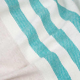 Telo Mare Cotone Rigenerato a righe Aurora - Rifò Lab Moda circolare made in Italy