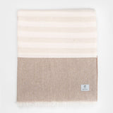 Telo Mare Cotone Rigenerato a righe Aurora - Rifò Lab Moda circolare made in Italy