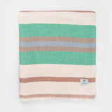 Telo Mare Cotone Rigenerato Blu Libeccio  - Rifò Lab Moda circolare made in Italy