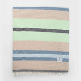 Telo Mare Cotone Rigenerato Libeccio Verde