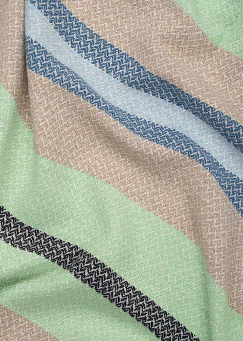 Telo Mare Cotone Rigenerato Libeccio Verde