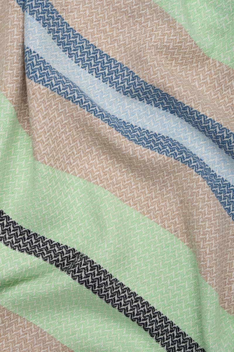 Telo Mare Cotone Rigenerato Libeccio Verde