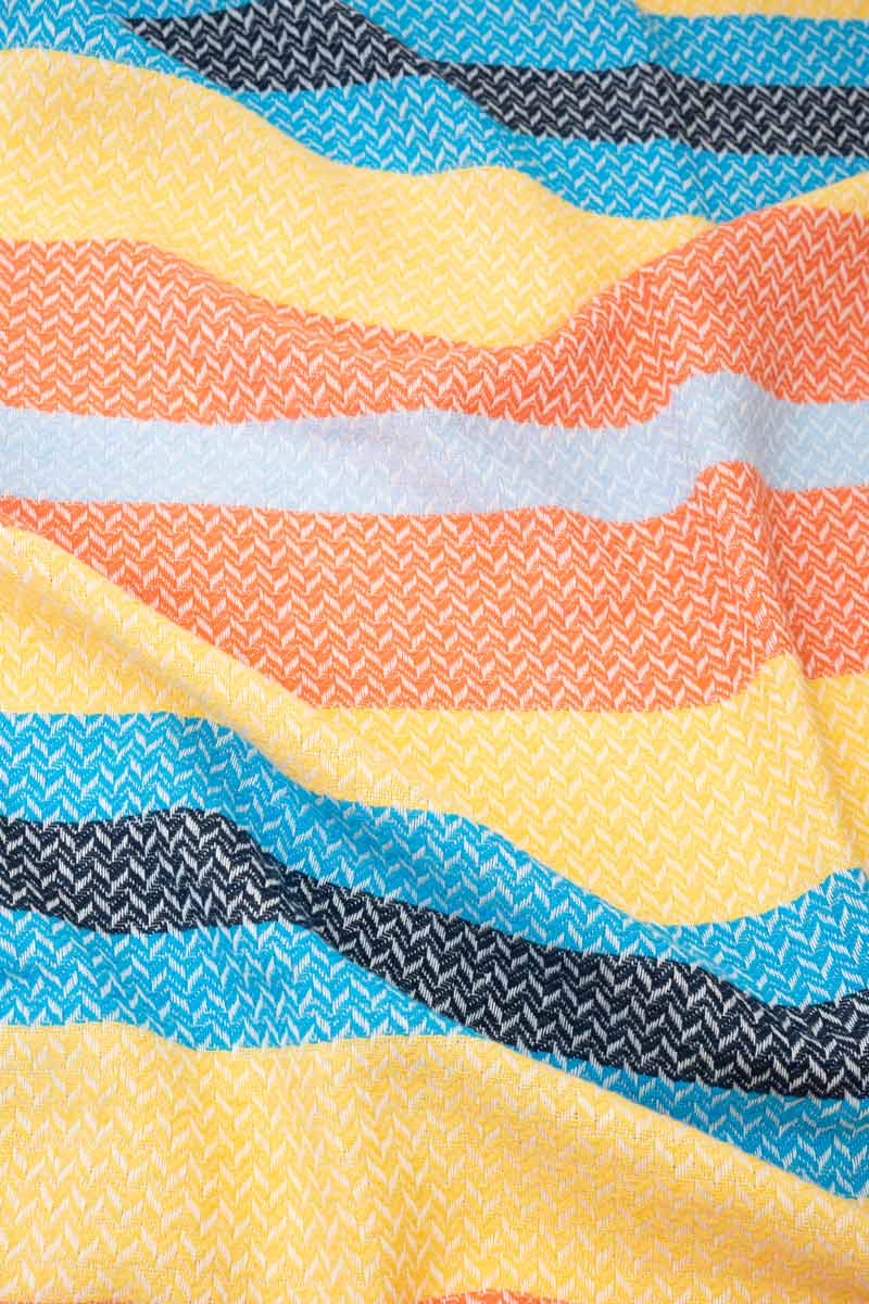 Telo Mare Cotone Rigenerato Libeccio Giallo