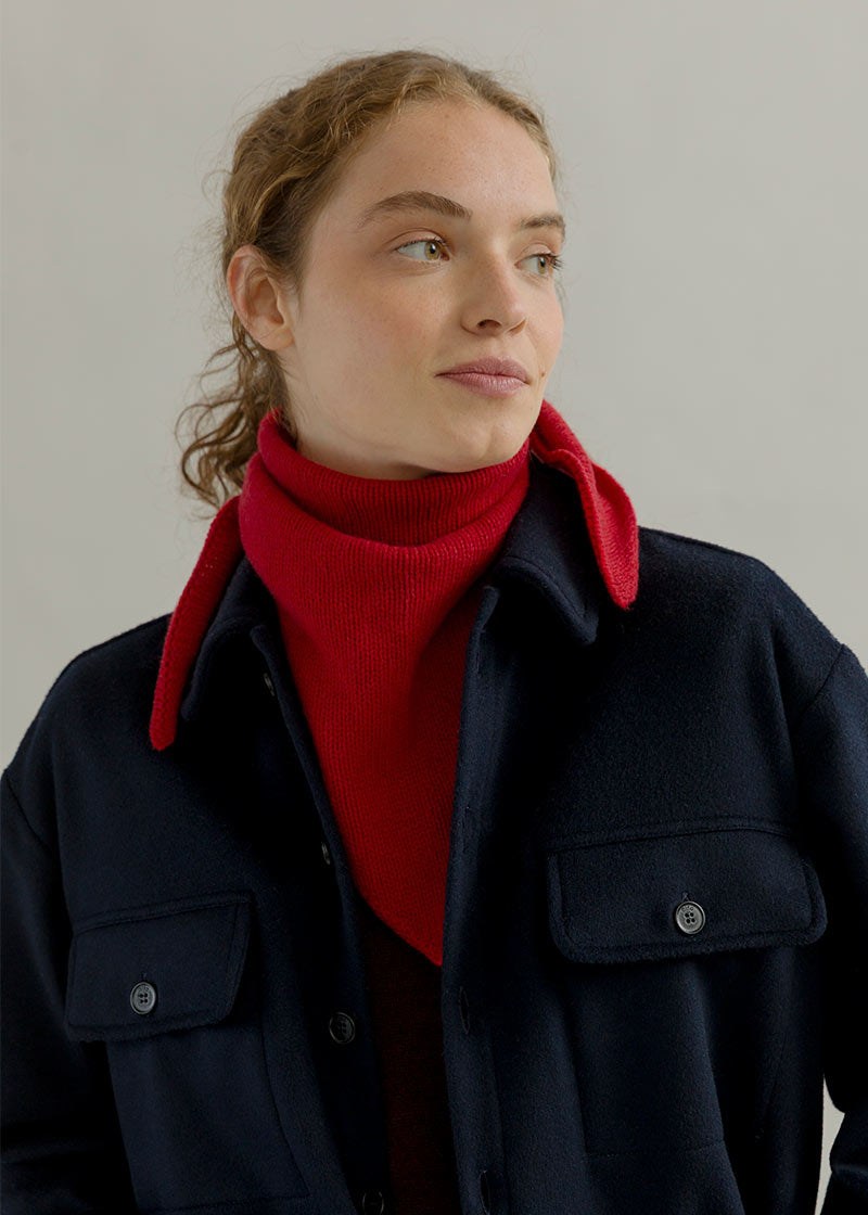 Sciarpa Triangolare Bandana Cashmere Masha - Rifò Lab Moda circolare made in Italy