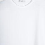 T Shirt Oversize Donna Bianca Viscosa Sienna - Rifò Lab Moda circolare made in Italy