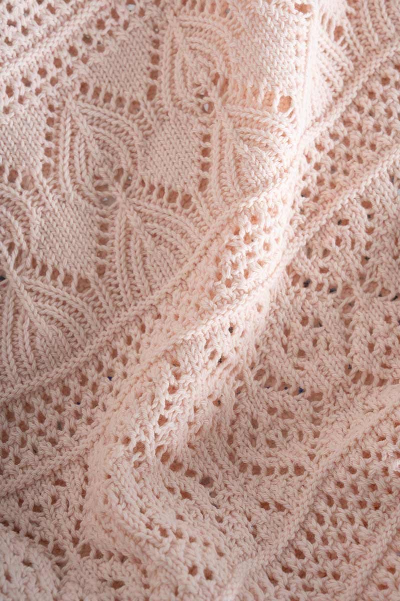 T-shirt in Maglia Traforata Cotone Donna Neda  - Rifò Lab Moda circolare made in Italy