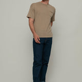 Beige Sabbia | T-shirt Lino Riciclato Uomo Matteo