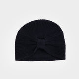 Turbante Donna Cashmere Rigenerato Amira Nero