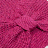 Turbante Donna Cashmere Rigenerato Amira Rosa Ciclamino