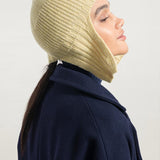 Mouline Beige Frolla | Cappello Aviatore Cashmere Rigenerato Elia