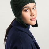 Verde Foresta | Cappello Aviatore Cashmere Rigenerato Elia