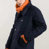 Arancio Becco d'Oca | Scaldacollo cashmere rigenerato