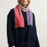 Rosa-Violet | Sciarpa Cashmere Rigenerato Fenice