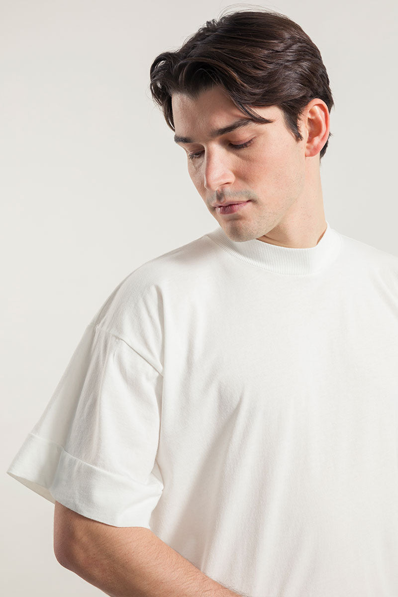 Bianco Latte | T-Shirt Unisex Cotone Rigenerato Nana