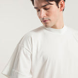 Bianco Latte | T-Shirt Unisex Cotone Rigenerato Nana