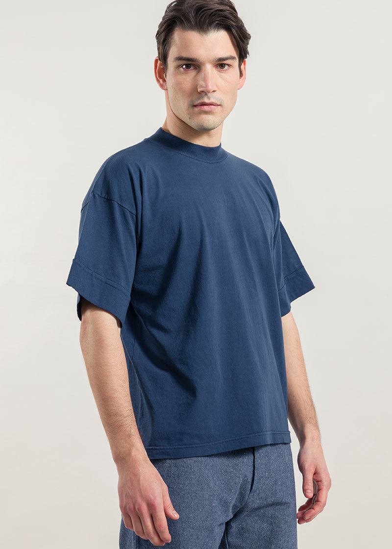 Blu Balena | T-Shirt Unisex Cotone Rigenerato Nana