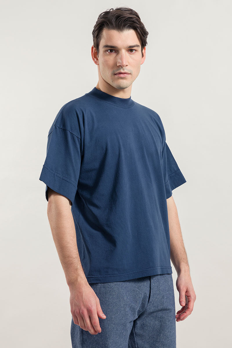 Blu Balena | T-Shirt Unisex Cotone Rigenerato Nana