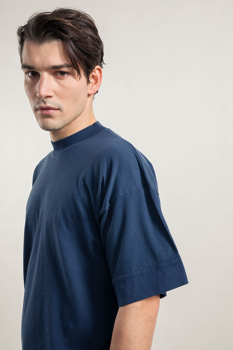 Blu Balena | T-Shirt Unisex Cotone Rigenerato Nana