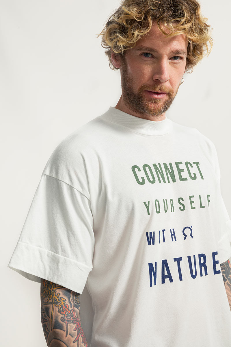 Blu Balena | T-Shirt Unisex Cotone Rigenerato Nature