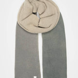 Grigio-Verde | Sciarpa Cashmere Rigenerato Fenice