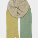 Verde-Giallo | Sciarpa Cashmere Rigenerato Fenice