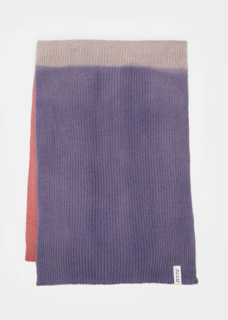 Rosa-Violet | Sciarpa Cashmere Rigenerato Fenice