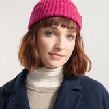 Mouline Rosa Barbabietola | Cappellino fisherman cashmere rigenerato